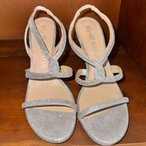 Stuart Weitzman Shimmer in Glitter edition heels